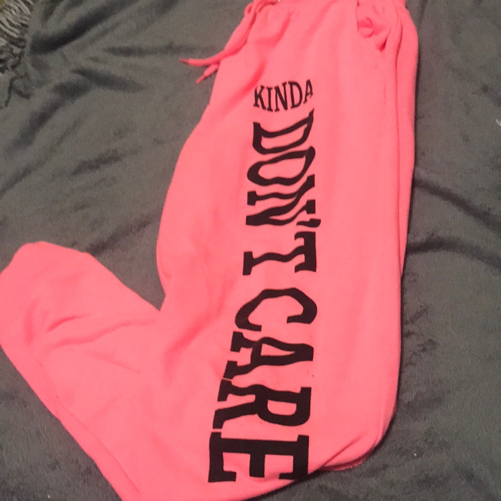 Cute Pink sweat pants